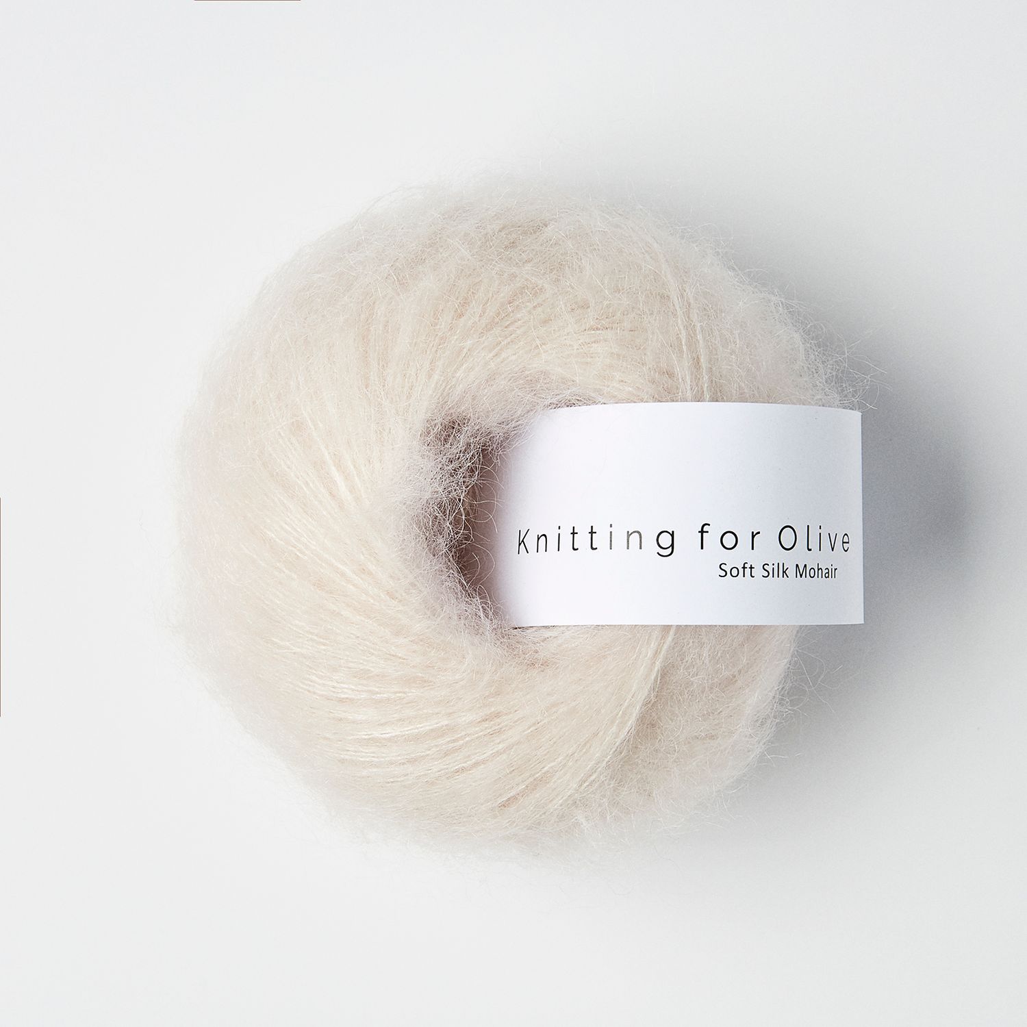 Knitting for Olive Soft SIlk Mohair - Cloud