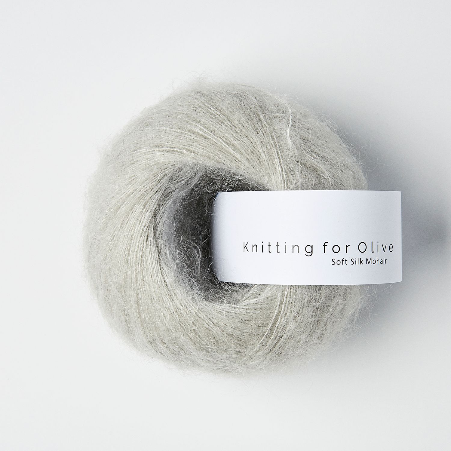 Knitting for Olive Soft Silk Mohair - Pearl Grey Knitting for Olive Soft Silk Mohair - Pearl Grey