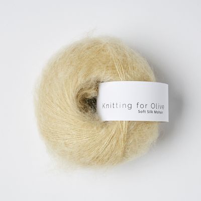 Knitting for Olive Soft SIlk Mohair - Dusty Banana