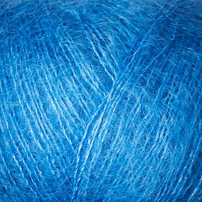 Knitting for Olive Soft SIlk Mohair - Poppy Blue
