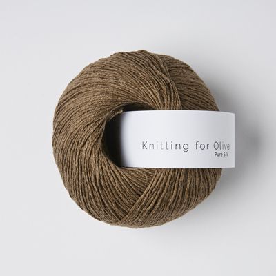 Knitting for Olive Pure Silk - Bark