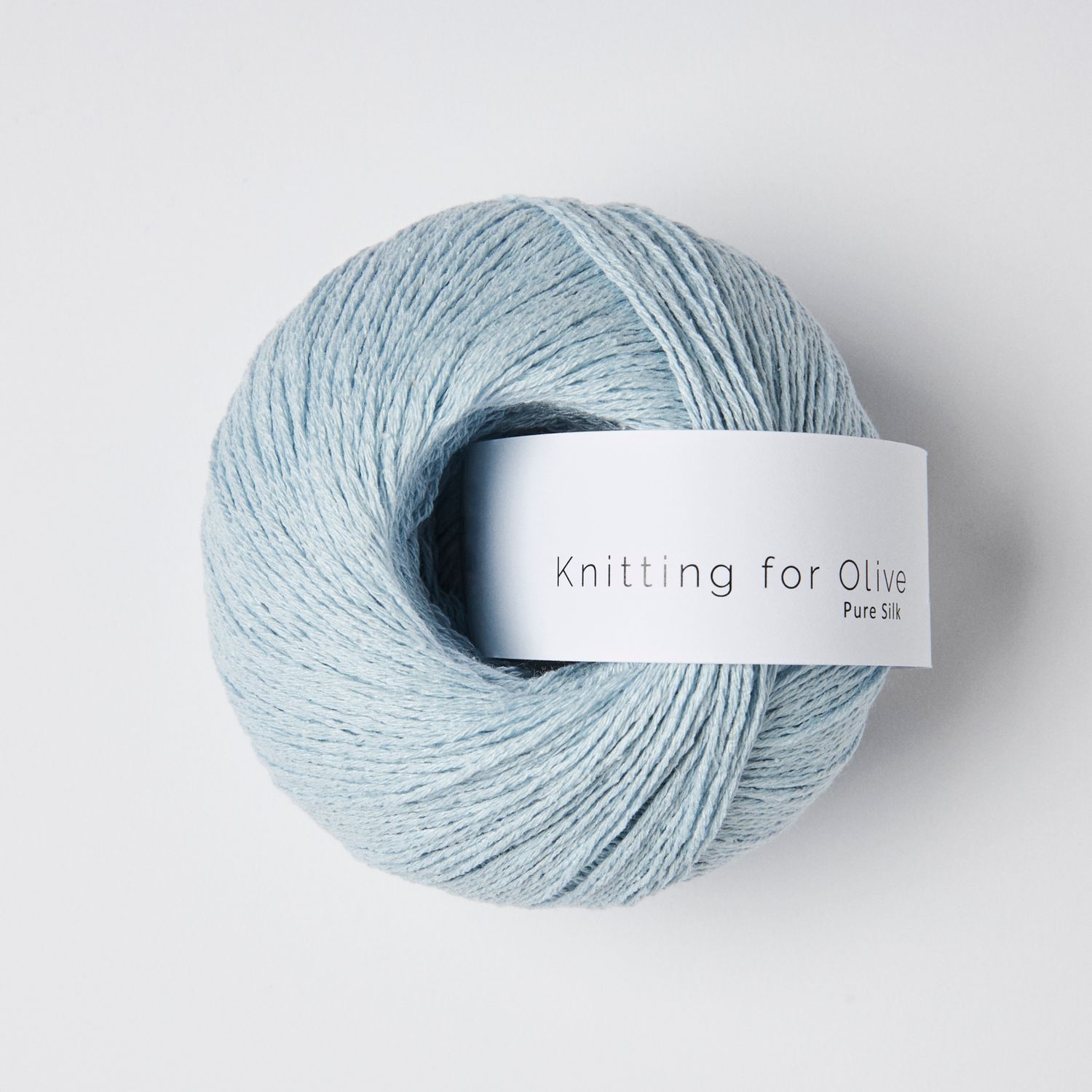 Knitting for Olive Pure Silk - Ice blue