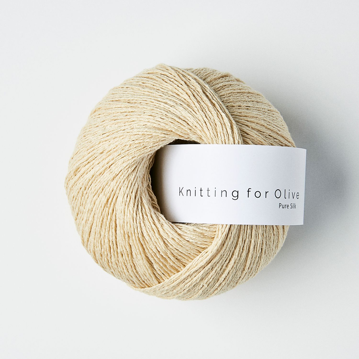 Knitting for Olive Pure Silk - Whete