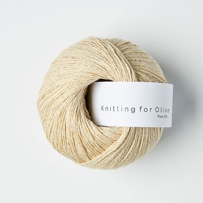 Knitting for Olive Pure Silk - Whete