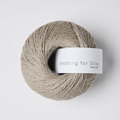 Knitting for Olive Pure Silk - Oatmeal Knitting for Olive Pure Silk - Oatmeal