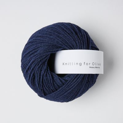 Knitting for Olive Merino - Navy