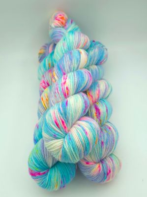 Waikiki Ladybug on Organic Merino 225m/100g