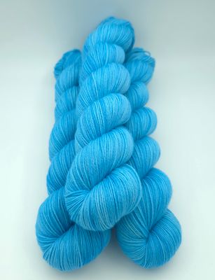 Sky Ladybug on Organic Merino 400m/100g