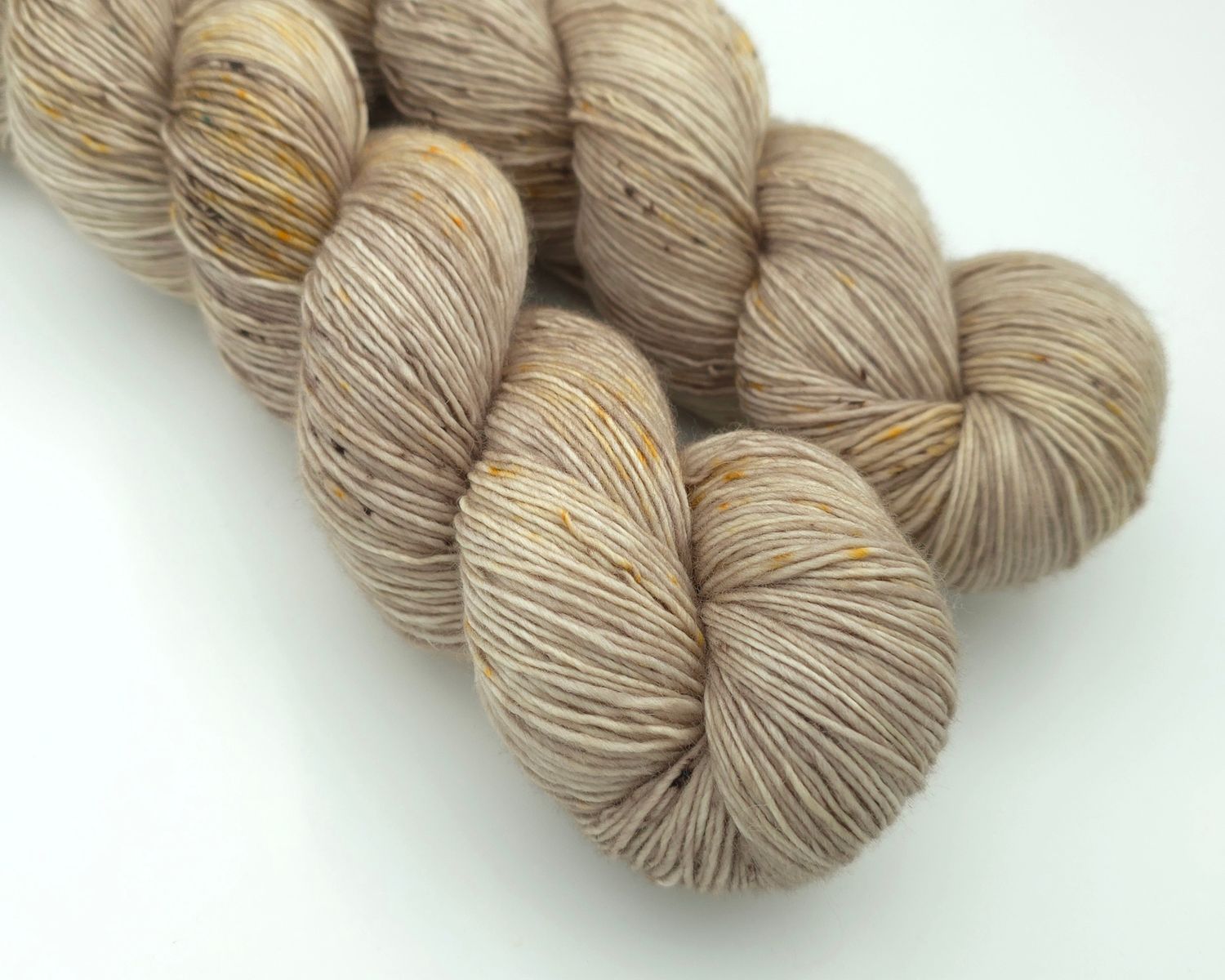 Extra matching skein Ladybug Merino Singles.