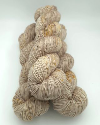 Extra matching skein Ladybug Merino Singles.