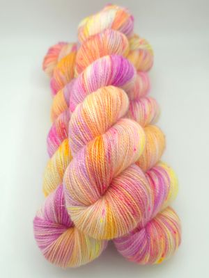 Primrose Glitter Sock (Silver)