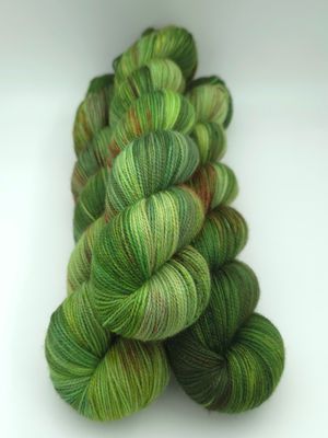 December Green Ladybug Sock 425m/100 g