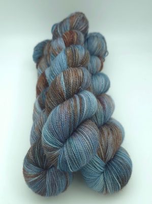 Steel Works Glitter Sock (Silver)