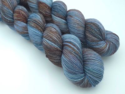 Steel Works Glitter Sock (Silver)