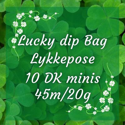 Surprise Yarn Inside! Lucky Bag - 10 mini skeins – DK Superwash Merino/Nylon Sock Yarn Surprise Yarn Inside! Lucky Bag - 10 mini skeins – DK Superwash Merino/Nylon Sock Yarn