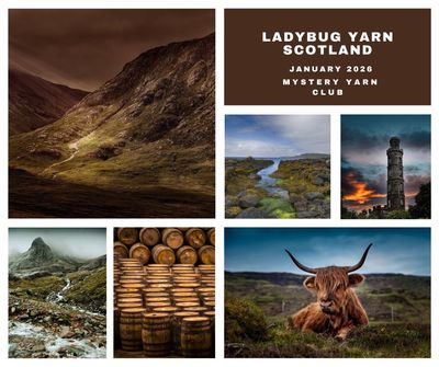 Scotland Mystery Yarn Suri Silk Ultra Lace