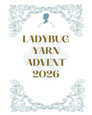 Bridgerton Advent 2026 - Ladybug Sock