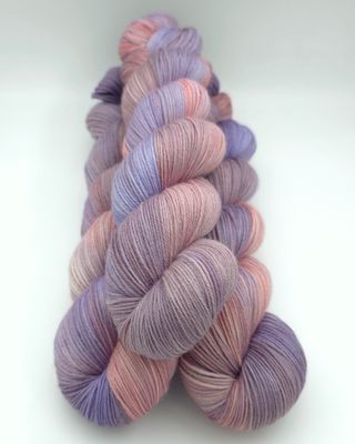 Scotland Mystery Yarn Ladybug on Organic Merino