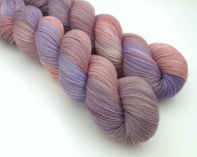 Scotland Mystery Yarn Ladybug on Organic Merino