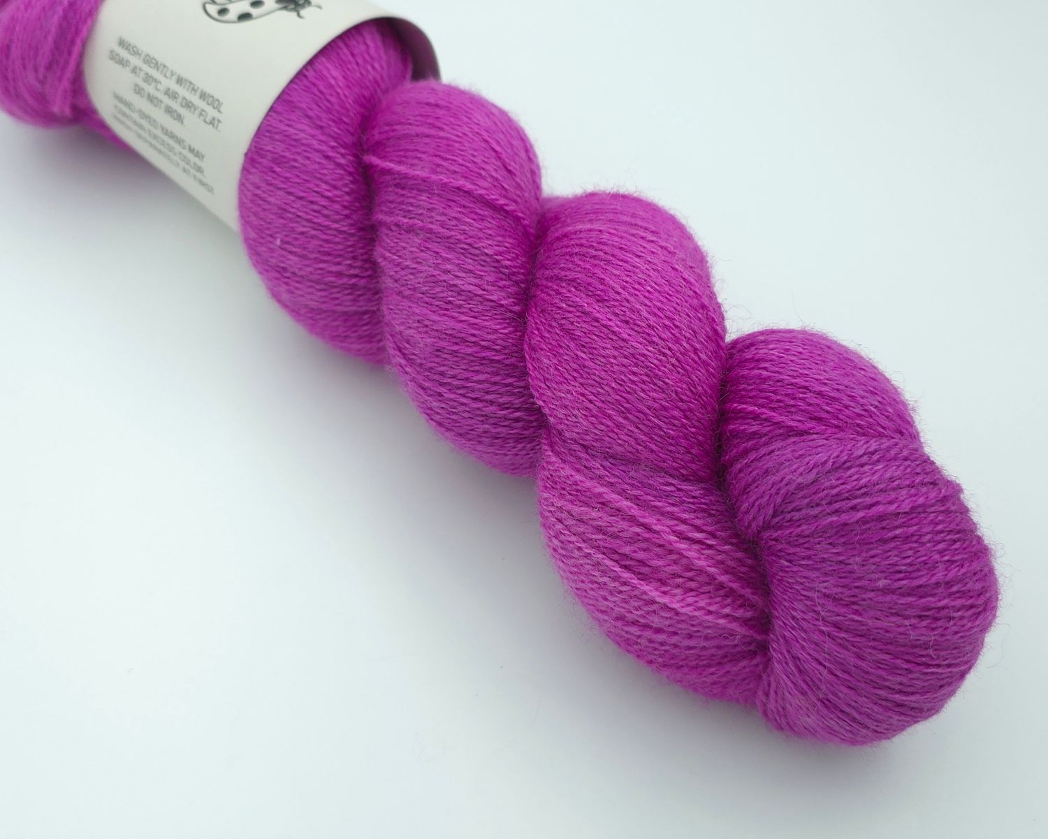 Mad Magenta BFL/Silke Lace