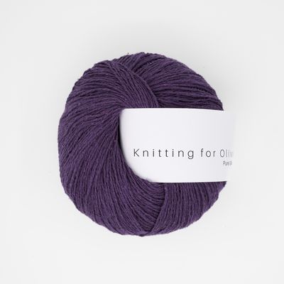 Knitting for Olive Pure Silk - Plum