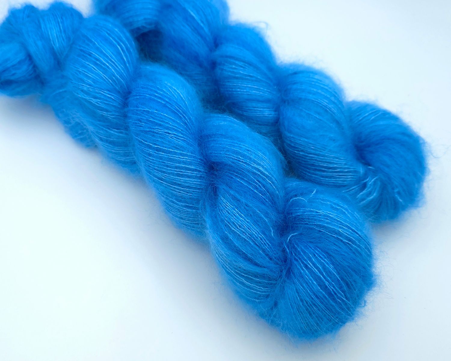 Moroccan Blue Mohair