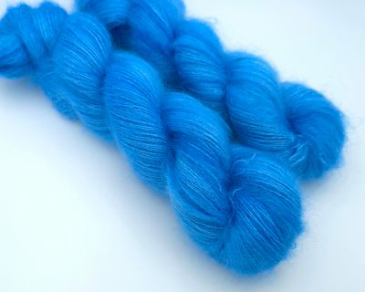 Moroccan Blue Mohair