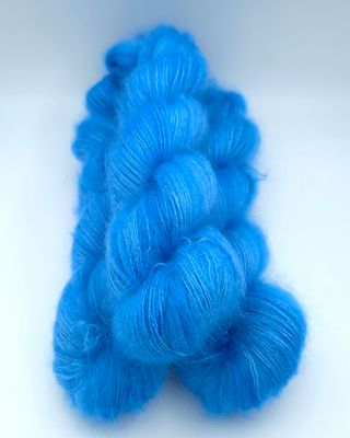 Moroccan Blue Mohair