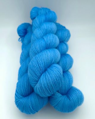 Moroccan Blue BFL/Silke Lace