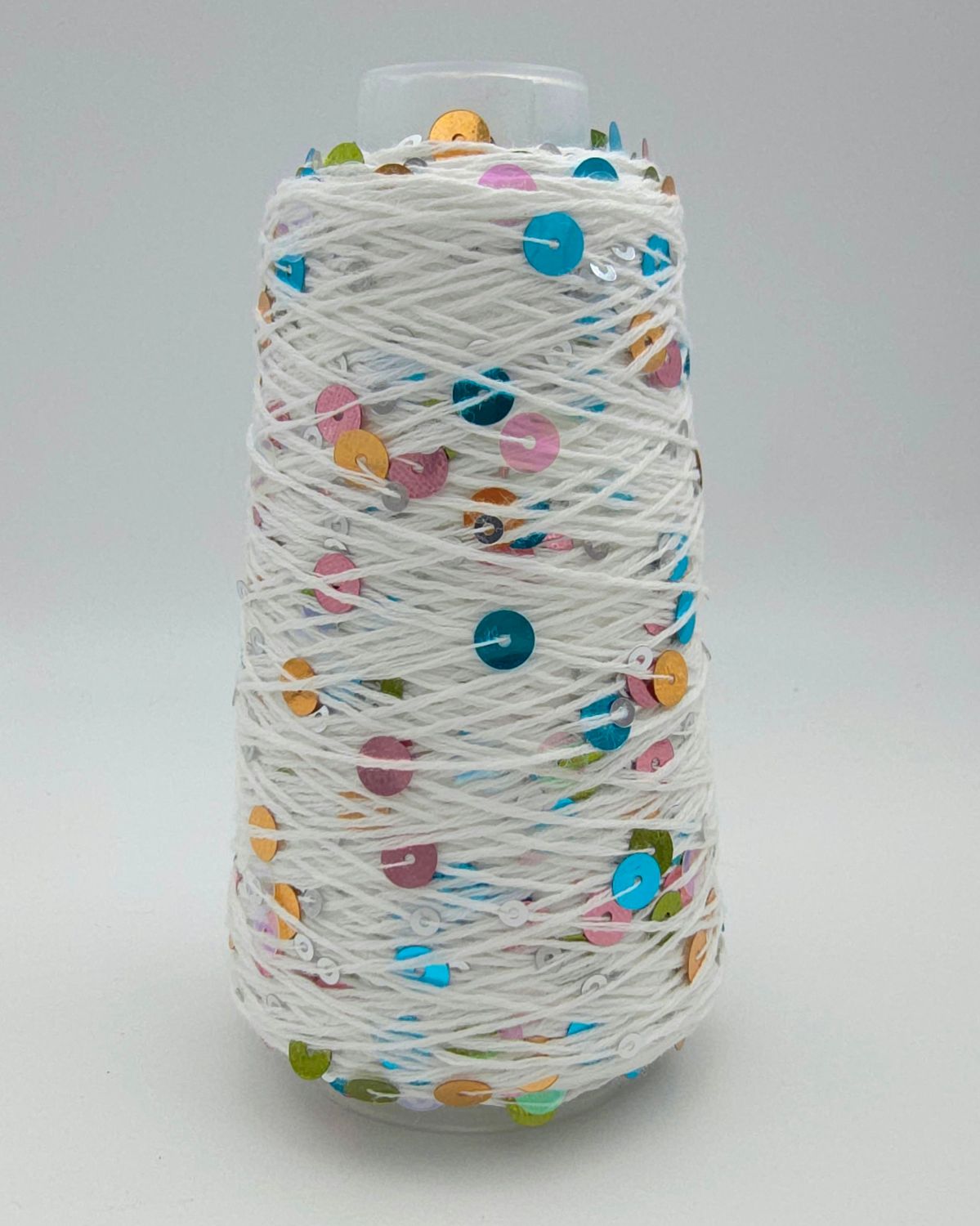 72 White/Multi Cotton with Sequins – 50 g / 150 m 72 White/Multi Cotton with Sequins – 50 g / 150 m
