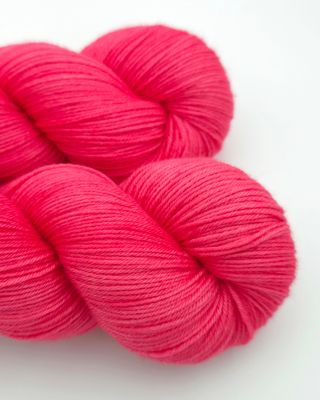 Watermelon Ladybug on Organic Merino 400m/100g