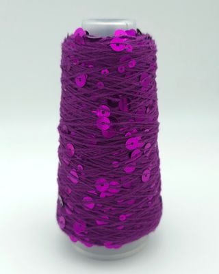 04, Purple/Purple-Shiny Cotton with Sequins – 50 g / 150 m