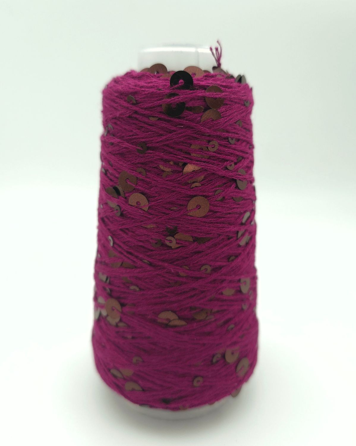 88, Bordeaux/Bordeaux-Shiny Cotton with Sequins – 50 g / 150 m 88, Bordeaux/Bordeaux-Shiny Cotton with Sequins – 50 g / 150 m