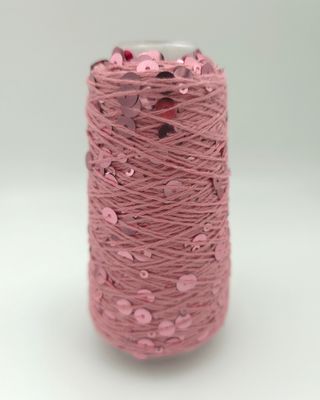 27, Rose/Rose-Shiny Cotton with Sequins – 50 g / 150 m