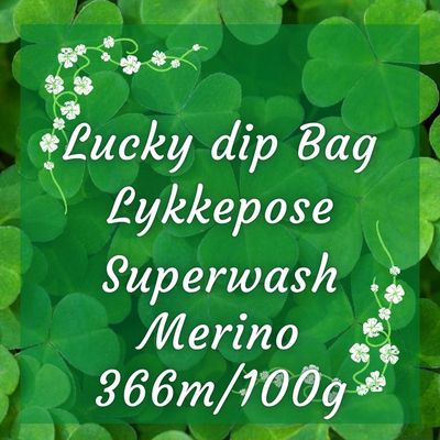 Lucky Dip Bag Superwash Merino Singles 366m/100g Lucky Dip Bag Superwash Merino Singles 366m/100g