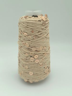 18 Camel/Camel -Shiny Cotton with Sequins – 50 g / 150 m 18 Camel/Camel -Shiny Cotton with Sequins – 50 g / 150 m