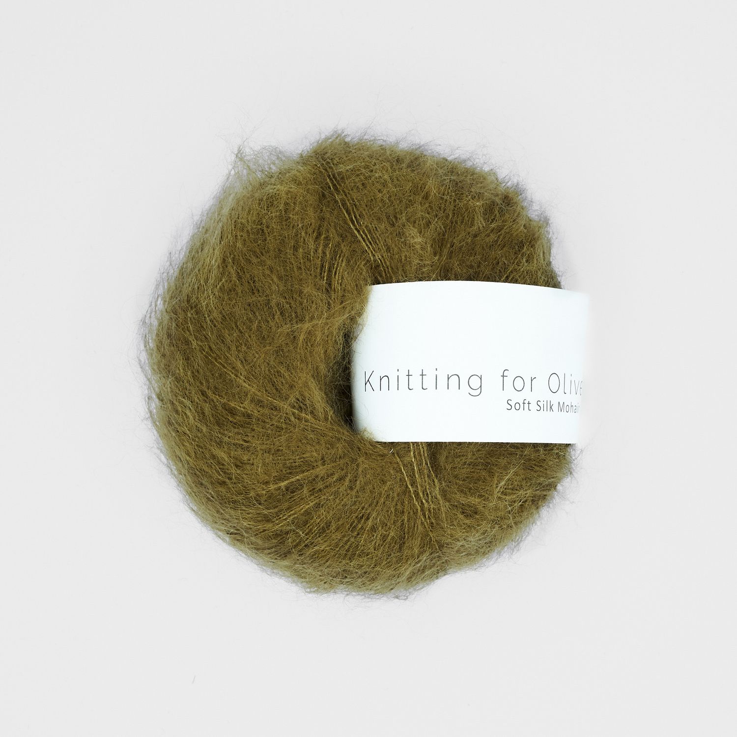 Knitting for Olive Soft SIlk Mohair - Green Ochre Knitting for Olive Soft SIlk Mohair - Green Ochre