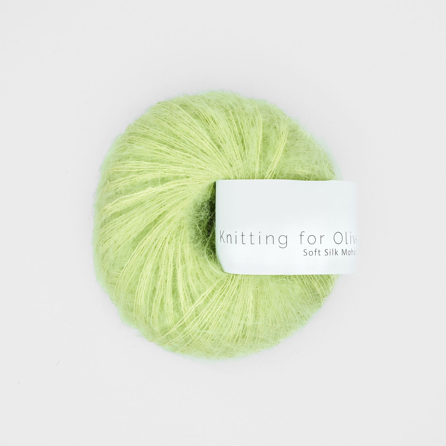 Knitting for Olive Soft SIlk Mohair - Lemon Grass