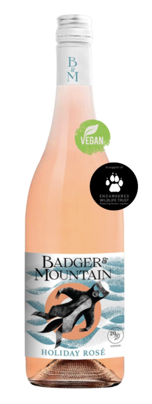 Badger &amp; Mountain Holiday Rosé - R95,00 p/bottle (6 bottles per case)