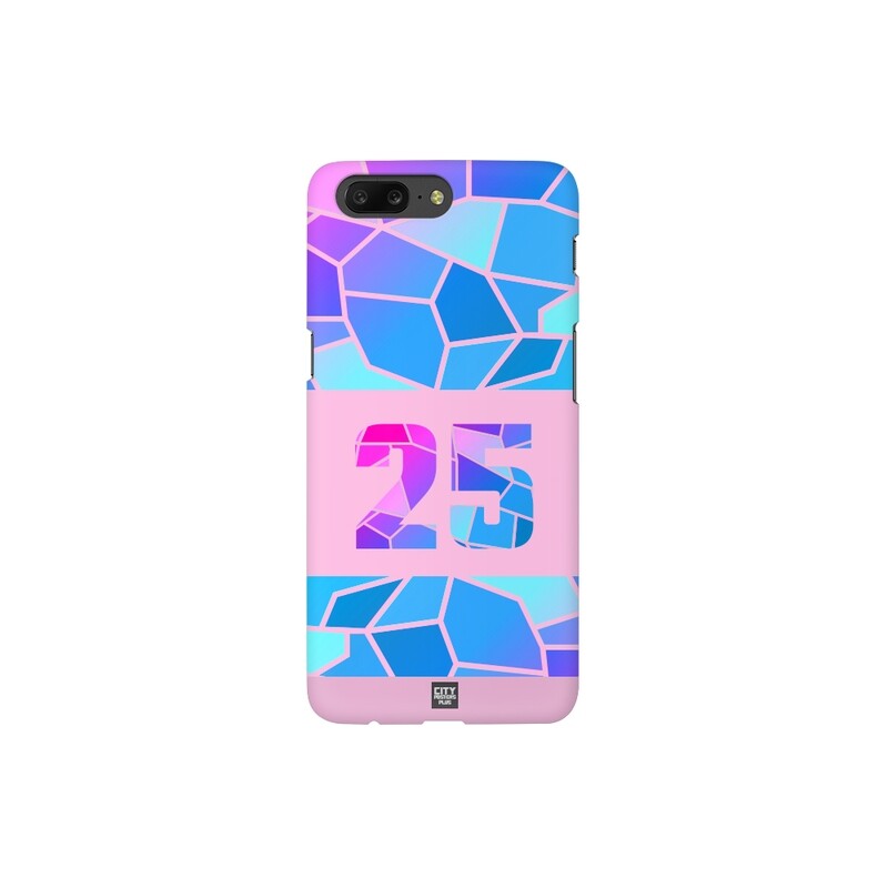 Number Mobile Case Cover (Light Pink)