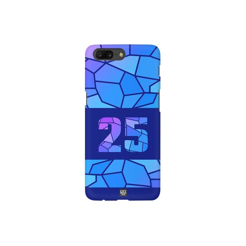 Number Mobile Case Cover (Royal Blue)