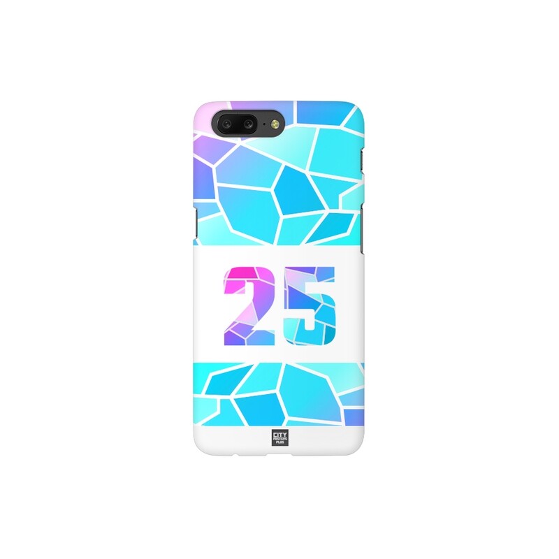 Number Mobile Case Cover (White)