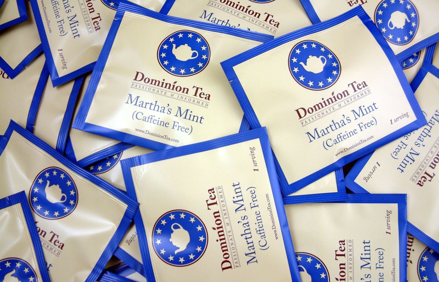 Martha's Mint Tea Sachets (Bulk) - Bulk Tea