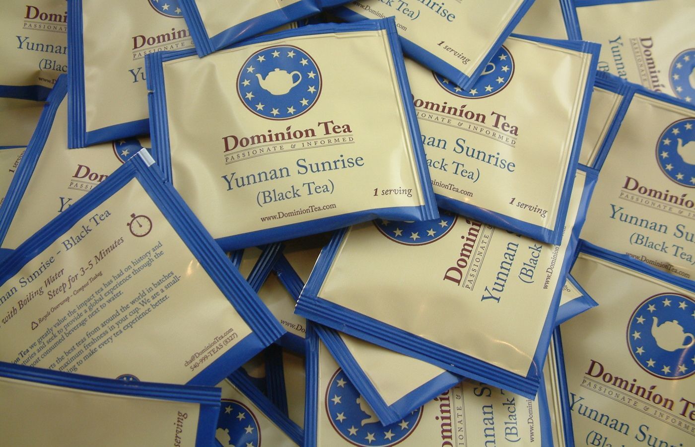 Yunnan Sunrise Tea Sachets (Bulk) - Bulk Tea