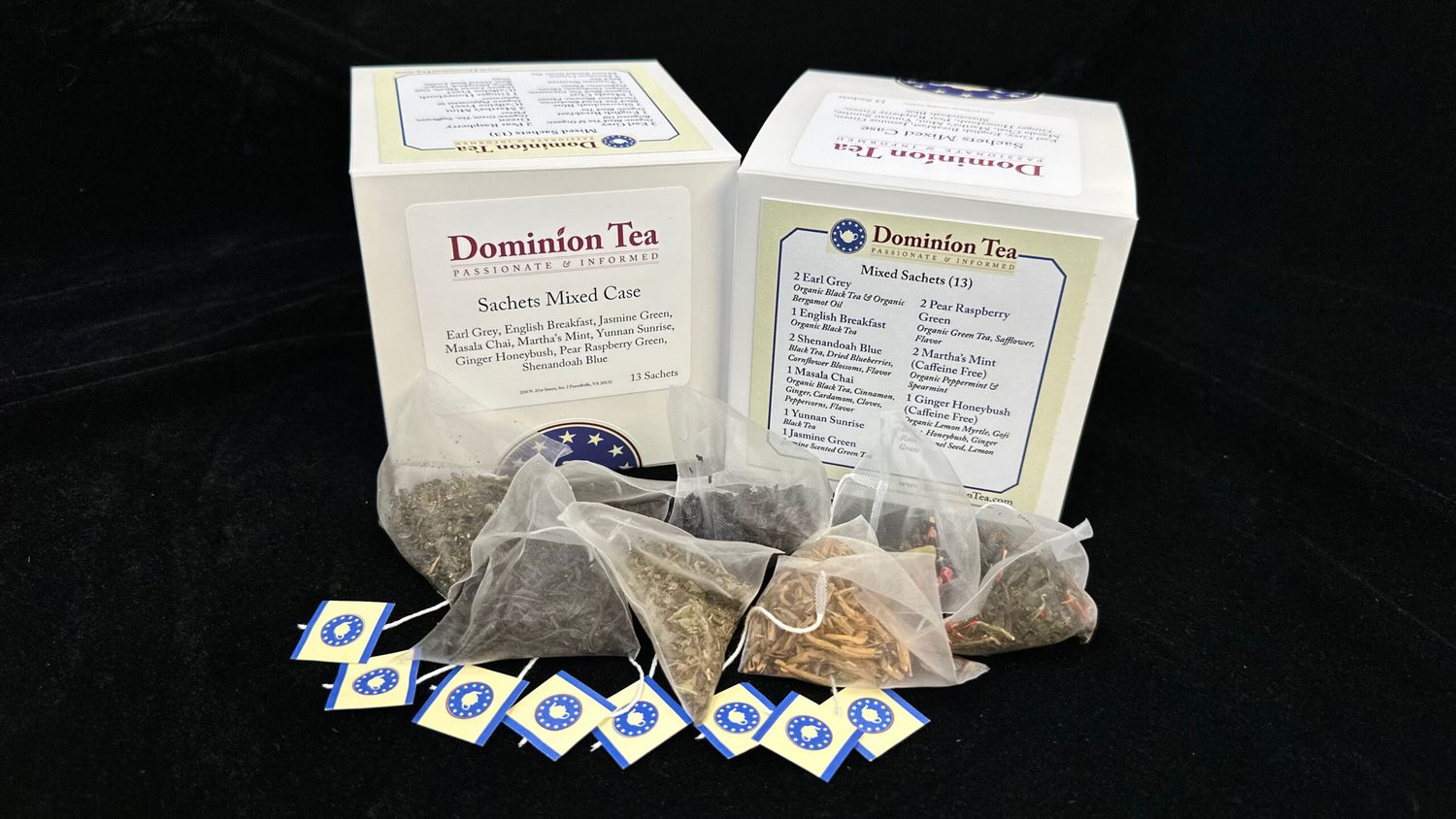 Mixed Tea Sachets Retail Cube