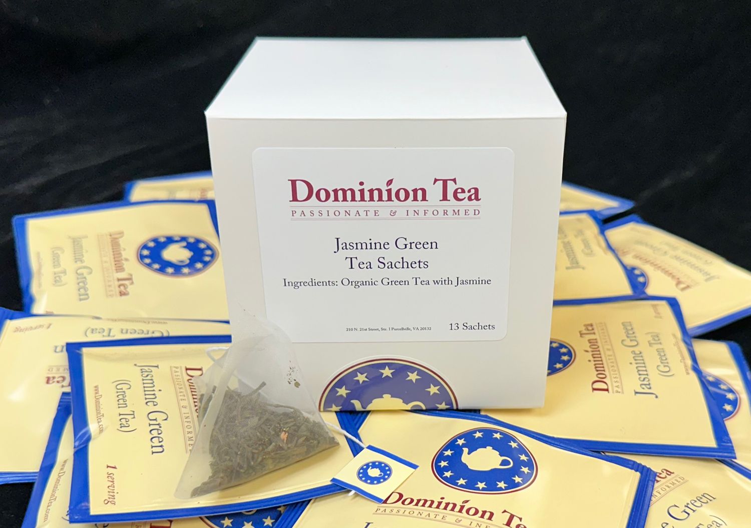 Jasmine Green Tea Sachets (13)