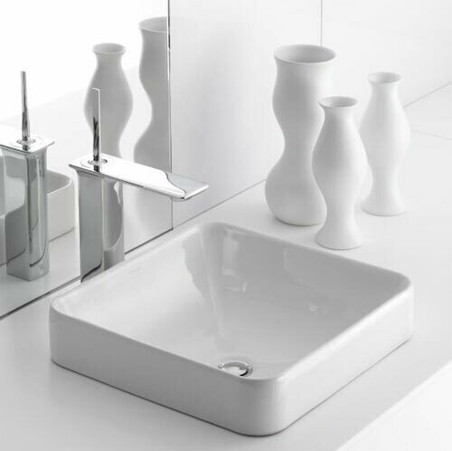 LAVAM VOX SQUARE VESSEL BLANCO K
