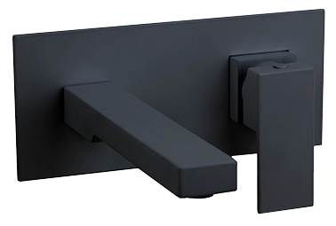 GRIFO PARED 1 COM CUBIC NEGRO