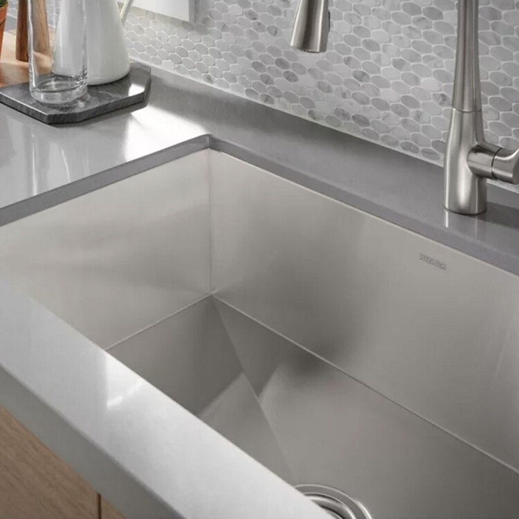 LAVATRAST LUDINGTON 1 FOS ACERO INOX K