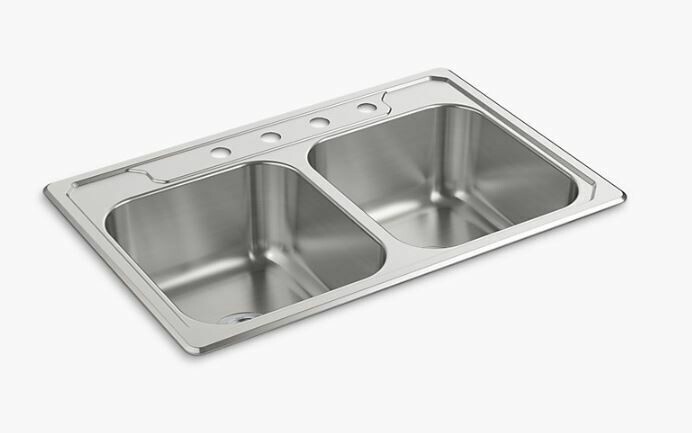 LAVATRAST MIDDLETON 2 FOS ACE/INOX 33 X 22 X 8 K